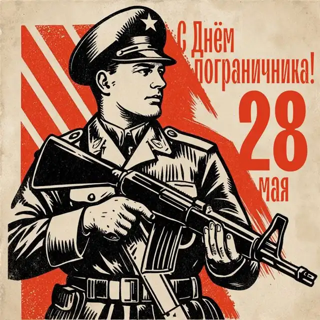 Оригинальные поздравительные открытки с Днем пограничника с душевными пожеланиями
