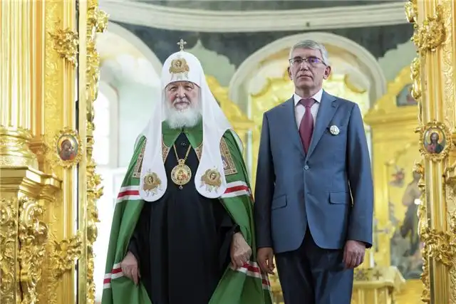Патриарх Кирилл совершил освящение Успенского собора Тульского кремля